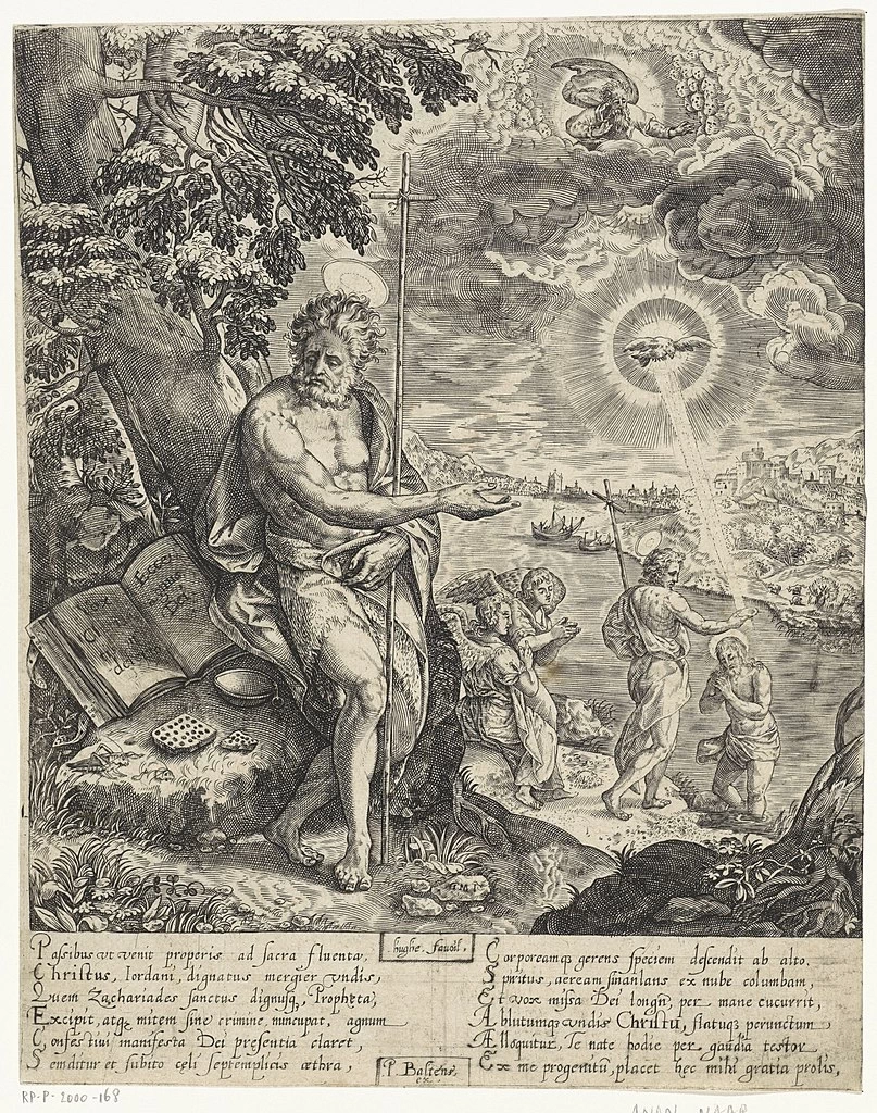 Battesimo di Cristo nel Giordano - Rijksmuseum